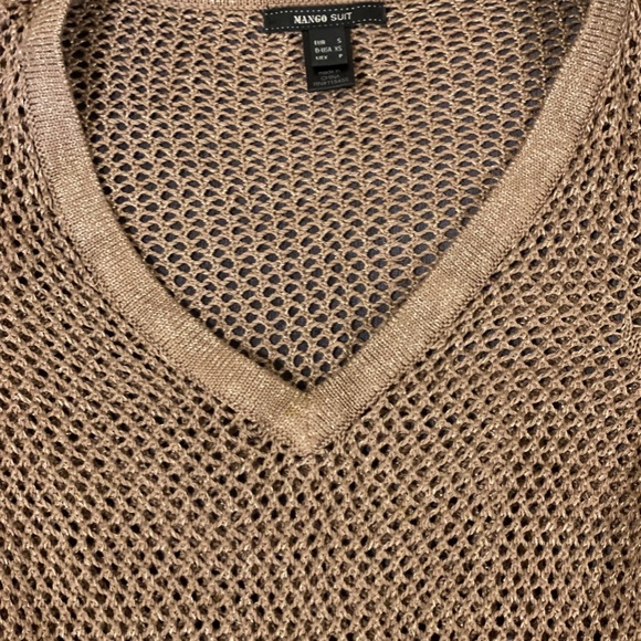 MNG by Mango netted sweater dress - Size XS - Picture 5 of 5